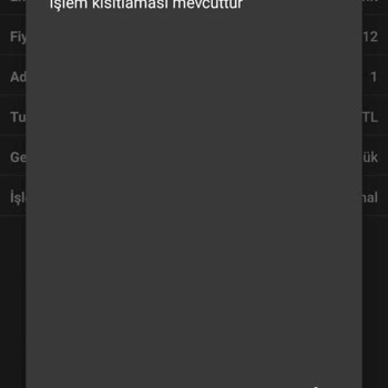 ING Bank Ümraniye Şubesi Kısıtlama Hatası