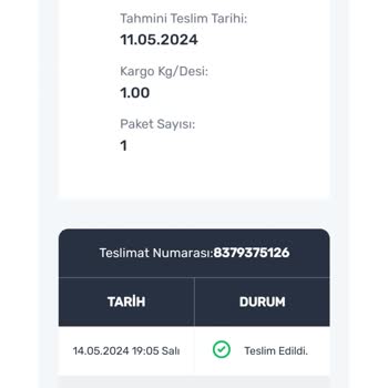 Aras Kargo Trendyol Siparişim Neden Gecikti?