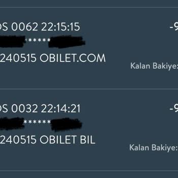Obilet Onaylanmayan Bilet Ücretimi İstiyorum