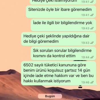 Lilijobutik Buket Teke İademi Yapmıyor.