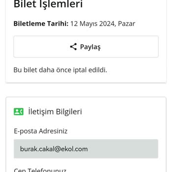 Rota Turizm Hayali Sefer Atama Diye Yolcu İptali