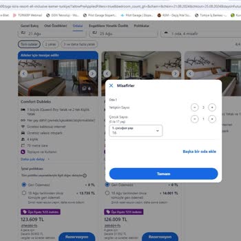 Hotels.com Yanlış Rezervasyon Bilgisi