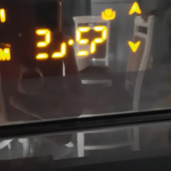 Kumtel Ankastre Fırın Dijital Ekrandaki Sorun