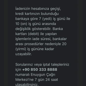 Enuygun.com Hizmet Almadığımız Halde Paramızı Vermedi