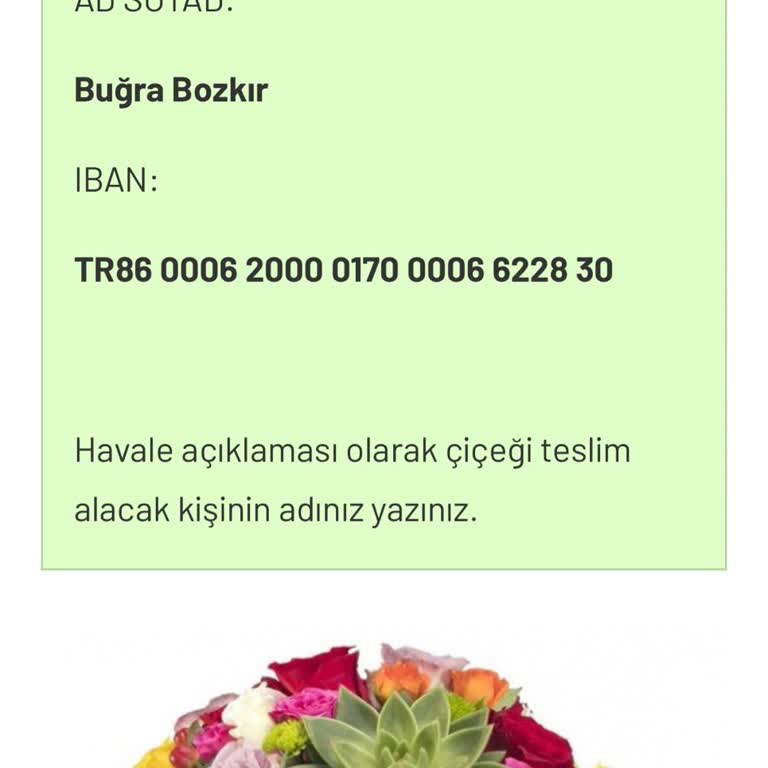 Merkez Çiçekçim Edremit Merkez Çiçekçilik