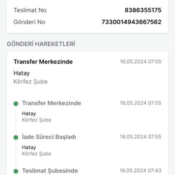 Trendyol Ve Trendyol Express Kafasına Göre İade Yapıyor