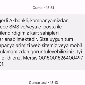 Akbank Yalan Reklam İle Bana Kredi Kartı Çıkarttırdı
