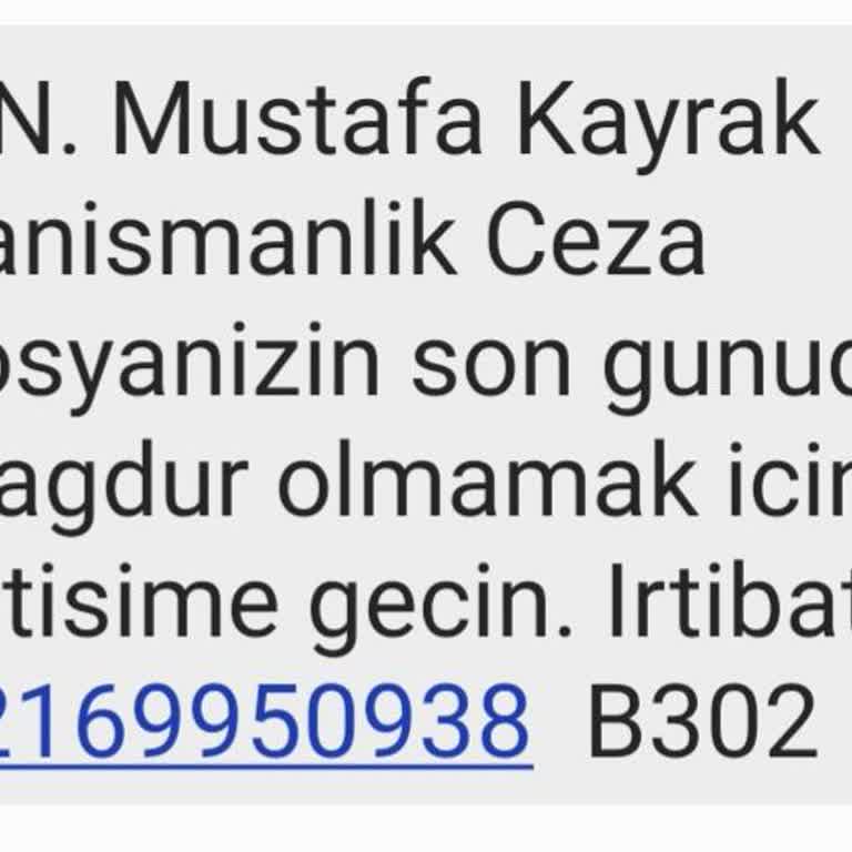 ERESTA (SMS) Haksız Ceza Dosyası İddiasına Karşı Hukuki Duruşum