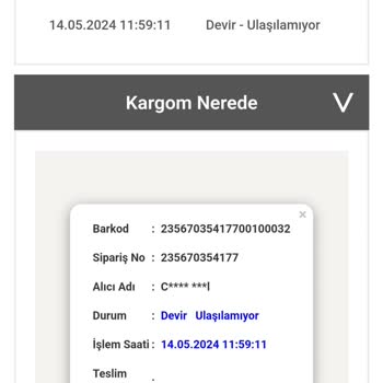 Bir Günde Kargo Zara Ve Kargo Firmasının İletişimsizliği Mağduriyeti