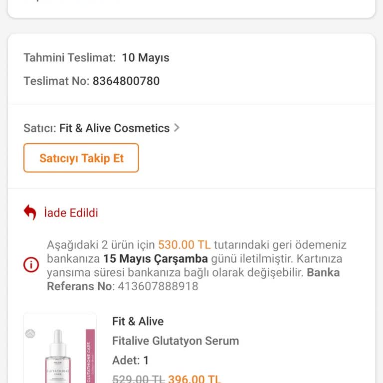 Trendyol Siparişimde Mağdur Etti