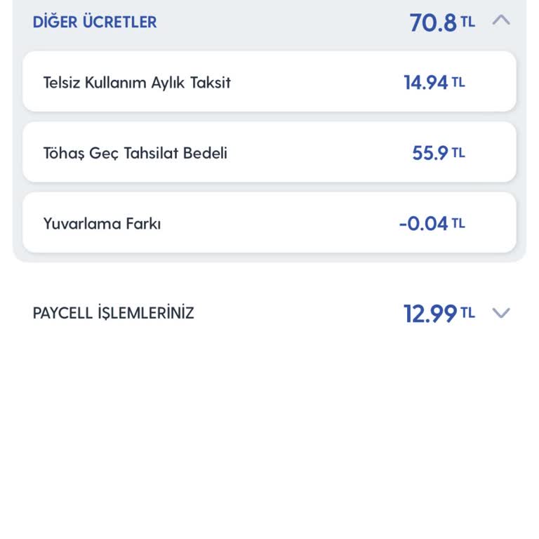 Turkcell TÖHAŞ Bedeli Yansıtılması