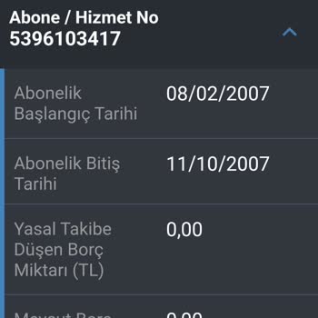 Turkcell Bana Ait Olmayan Hatlar