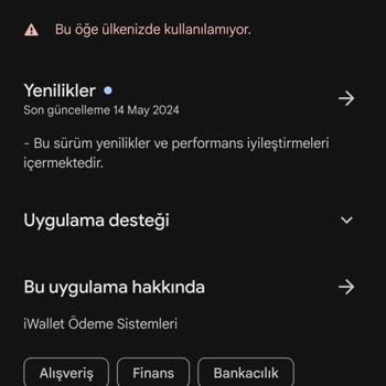 İwallet Uygulaması Çalışmaması Hk