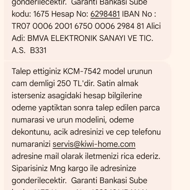 Kiwi Home Ürünümü Kargoya Verin Artık