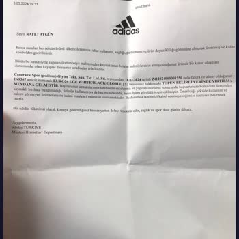 Sporjinal Adidas Marka Futbol Topu