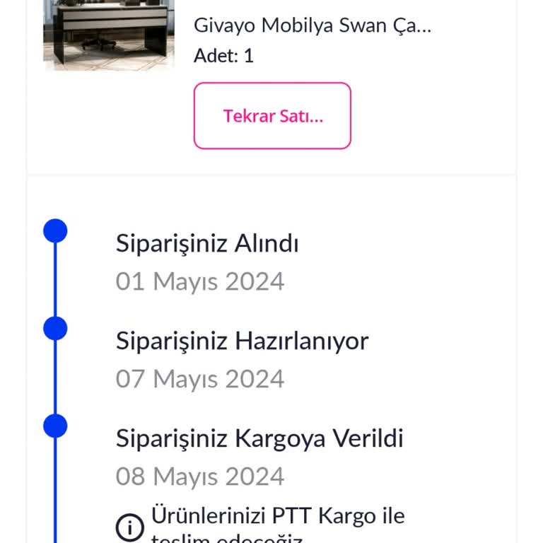 Givayo Mobilya Ticaret Bakanlığına Yazacağım