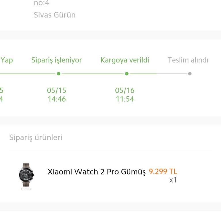 Mi Store Den Ürün Aldım Kargo Takip Numarası Yanlış