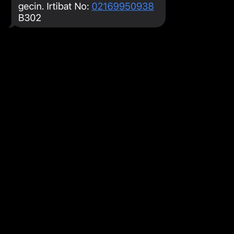 ERESTA (SMS) Erestadanıs Danışmanlık Gelen Mesaj