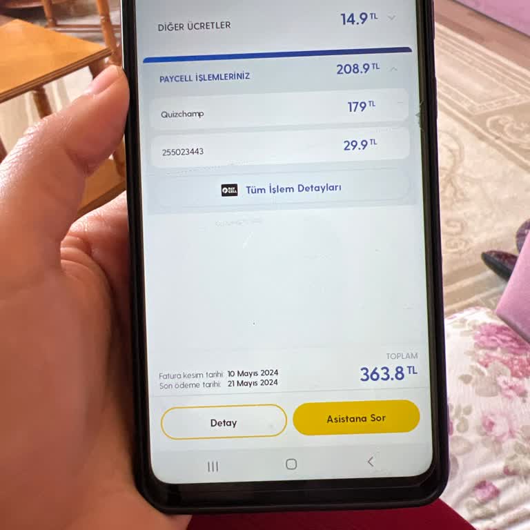 QuizChamp İade Talebi Oluşturma