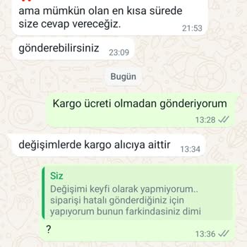 Stepstoretr/ Ayakkabı Yanlış Ürün Gönderimi