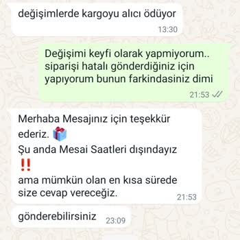Stepstoretr/ Ayakkabı Yanlış Ürün Gönderimi