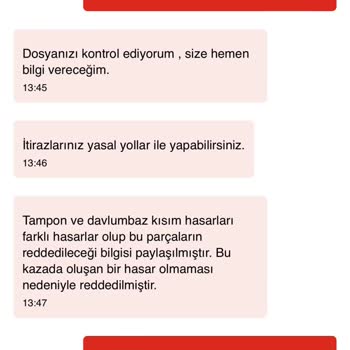 Aksigorta Kasko Şirketi Aracımın Tamirini Yapmıyor.