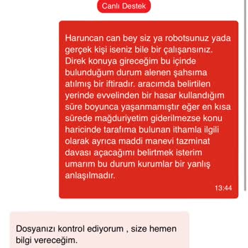 Aksigorta Kasko Şirketi Aracımın Tamirini Yapmıyor.