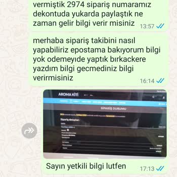 Aromakiti.com Vozol Siparişim Ödeme Yaptığım Halde Gönderilmedi