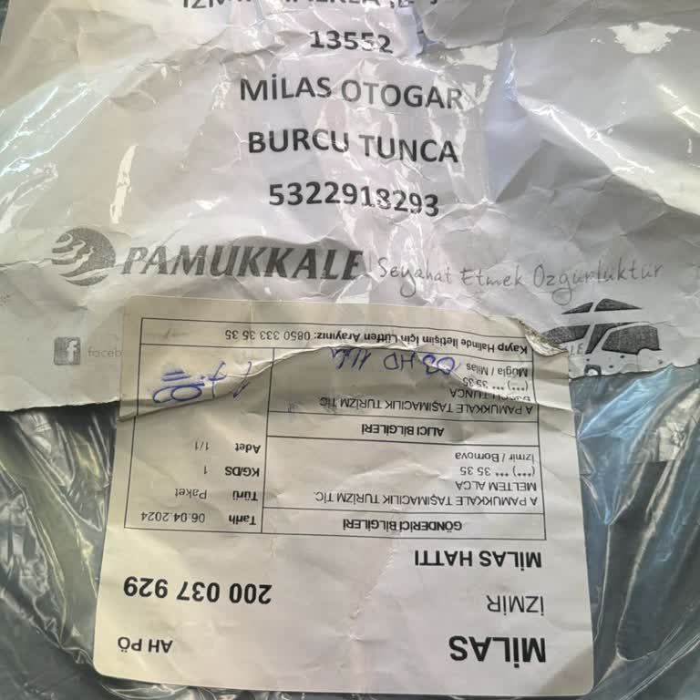 Pamukkale Turizm Otobüste Unuttuğum Ceketimi Kaybetti.