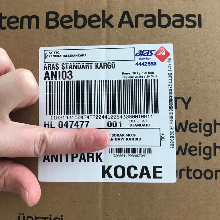 Aras Kargo Kargocu Kargoyu Teslim Etmedi