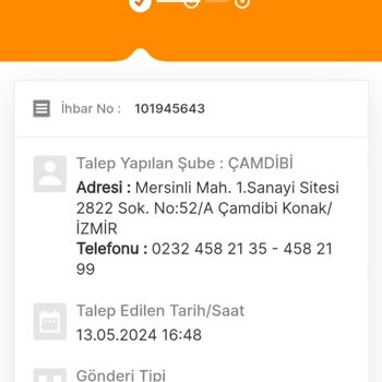 MNG Kargo Çamdibi Şubesinin Kötü Üslubu