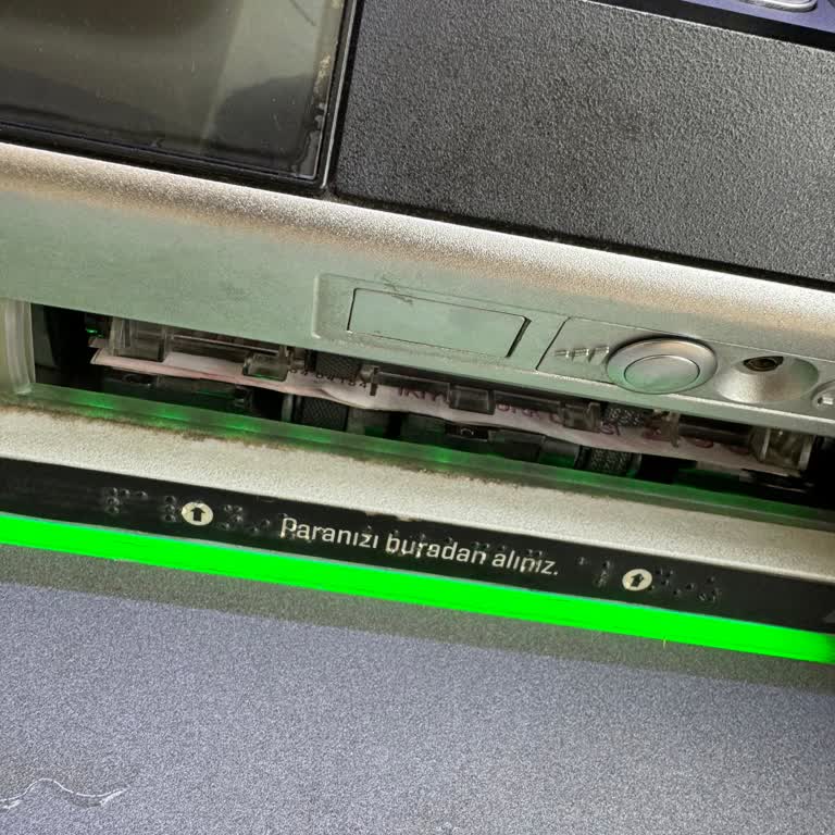 Yapı Kredi Bankası ATM'de Sıkışan Param Ve Çözümsüz Bekleyişim