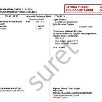 Vodafone Ek Paket Eklentisi