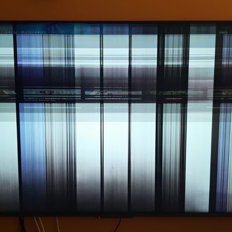 Philips TV Ekranı Küçük Bir Tutuşta Kırıldı