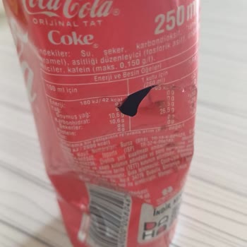 Coca-Cola Ayıplı Ürün Hakkında
