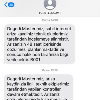 Türk Telekom Teknik Servis Görevini Yapamıyor!