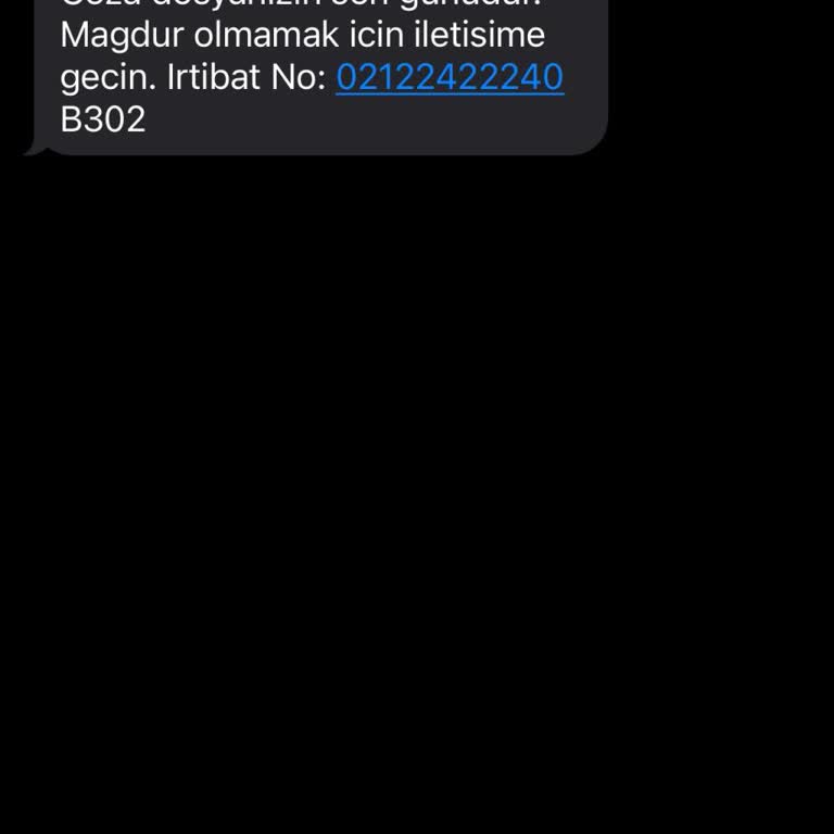 ERESTA (SMS) E-Devlet Üzerinden Yanlış Ceza Dosyası Şaşkınlığı