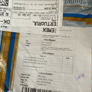Bilge Kırıktaş Ürün İade Mağdurluğu