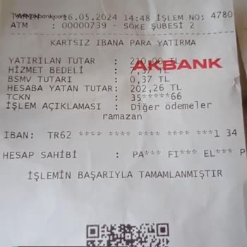 Akbank ATM'sinden Payfix Hesabına Para Attım Para Geçmiyor!
