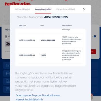 Aras Kargo Teslim Edildi Gözüken Kargonun Teslim Edilmemesi Hakkında