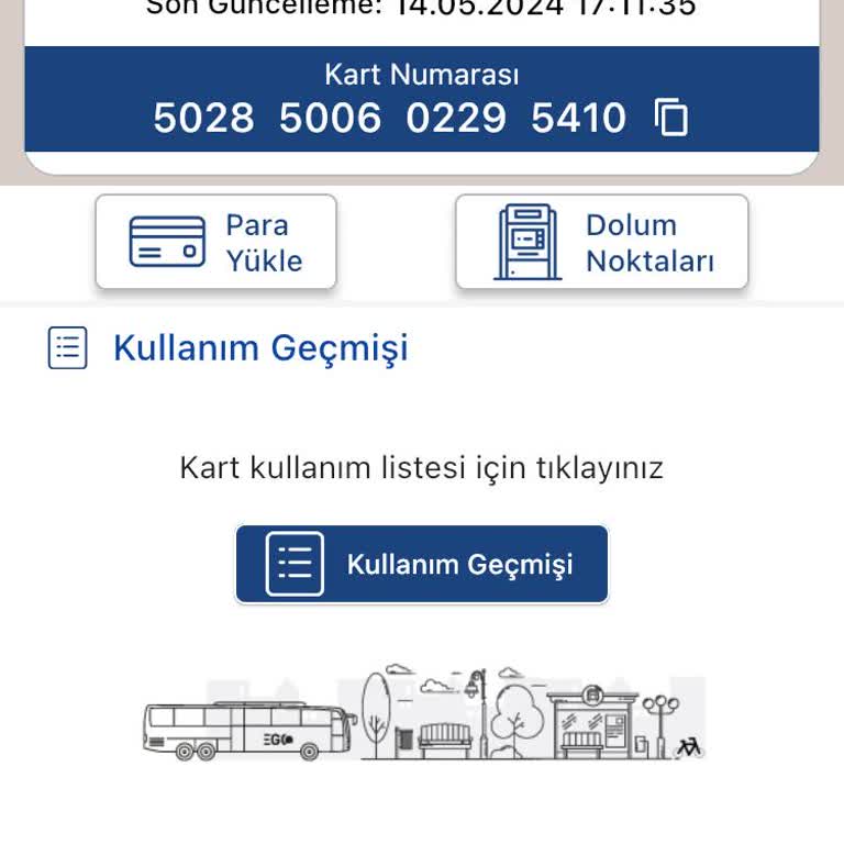 EGO Genel Müdürlüğü EGO Kart Online Yükleme