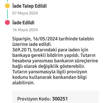 Dolap Bozuk Ürün Ve İade Sorunu