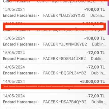 Facebook Ve Instagram Firmalarına Şikayet Fazla Para Çekme