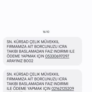 Metka Hukuk (SMS) Kişisel Bilgilerimin İzinsiz Kullanımına Karşı CİMER Başvurusu