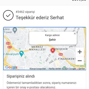 Sanaozel.co Sipariş Gönderimi Yapmadı?!
