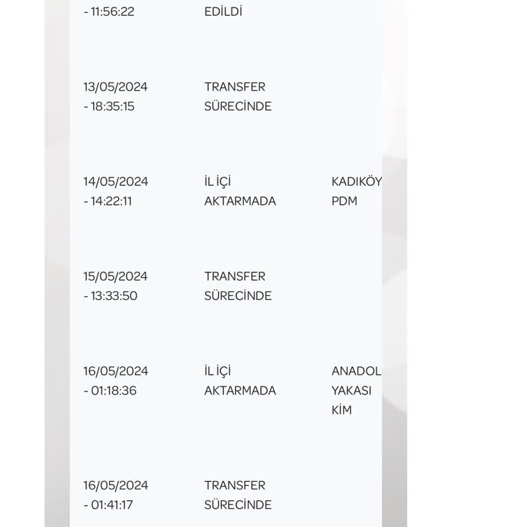 PTT Kargo Gitmeyen Kargo Çilesi