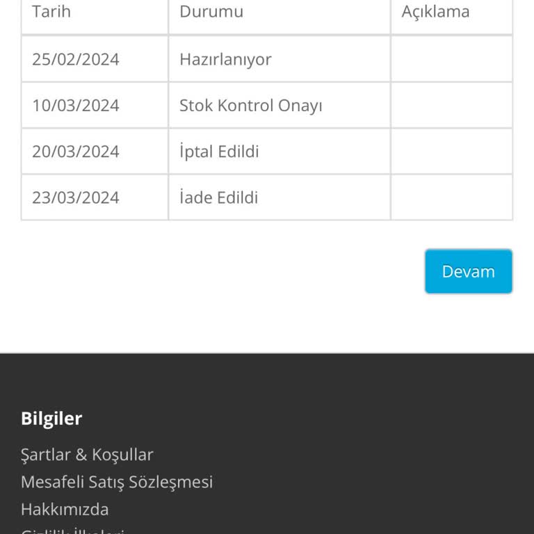 Boyser Teknik Servis Boyser İadeyi Yapmıyor