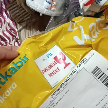 PTT Kargo Kargom Kırık Geldi