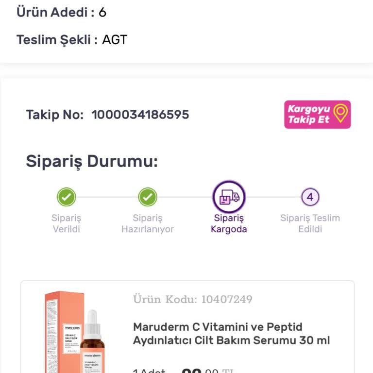 Gratis 20 Gündür Teslim Ne De İade Edilmeyen Sipariş