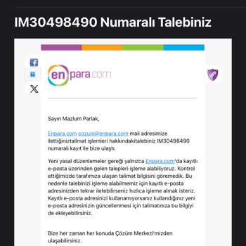 Enpara.com Güvensizlik Yaratıyor